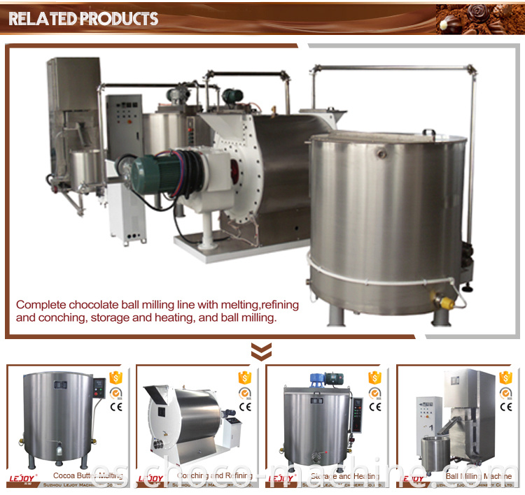 Chocolate Industrial Refiner Conche 3000L